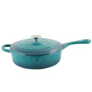Crock-Pot Artisan 3,5 Quart emailliertes Gusseisen tiefe Bratpfanne - vielseitige Cookwa - Bild 1 von 3