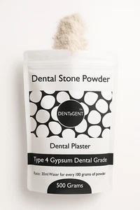 Dental Stone Plaster Powder Gypsum Type 4 IV 500 Grams Dieston Casting Composite - Picture 1 of 4