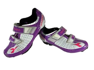 DIADORA X-Trail Cycling Shoes MTB Bike Boots Ladies EU39 US8 Mondo 240 cs197 - Picture 1 of 7