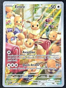 2024 Pokemon Twilight Masquerade Eevee Illustration Rare 188/167 - Bild 1 von 2