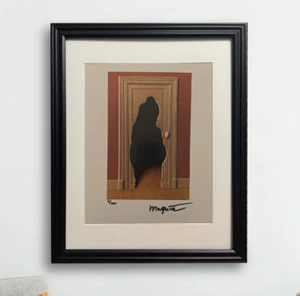 Rene Magritte Hand-Signed Original Print With COA and +$3,500 USD Appraisal - Picture 1 of 13