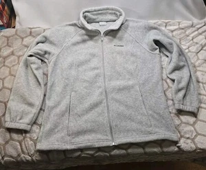 Columbia Mens Gray Full Zip Fleece Jacket Size XL - Bild 1 von 8