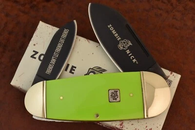 CUCHILLO ROUGH RIDER RYDER ZOMBIE BONITO ELEFANTE VERDE DELRIN UÑA PEZ LUNA BONITO Foto 1 de 4