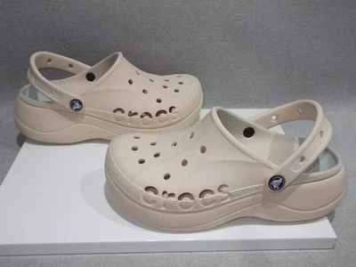 Damen Crocs Baya Clogs Cobblestone Beige W7 - Bild 1 von 4