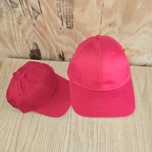 Lotto 5 cappelli berretto baseball vintage Youngan rosso regolabile snapback taglia unica nuovi senza etichette - Foto 1 di 6
