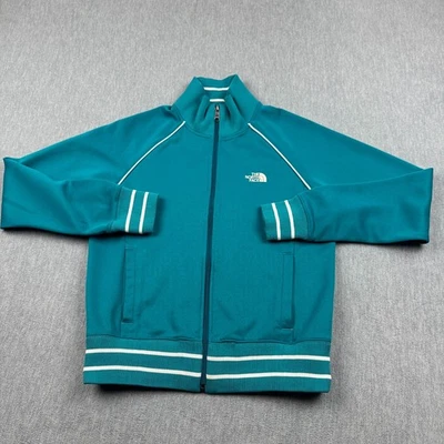 Chaqueta The North Face Mujer Mediana Azul Rayas Serie A5 Cremallera Completa Pista Activa Foto 1 de 4