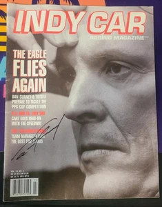 DAN GURNEY AUTOGRAPHED INDY CAR MAGAZINE DOD JAN 14 2018 ---VERY RARE ---- - Picture 1 of 2