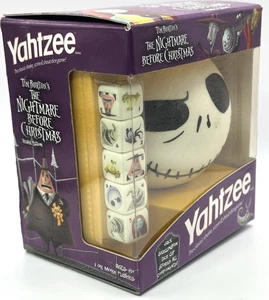 Hasbro Tim Burton’s The Nightmare Before Christmas Collectible Yahtzee Game - Picture 1 of 8