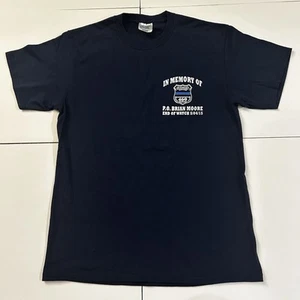 NYPD 105 Precinct Memorial Blue Line T-Shirt SZ-M - Picture 1 of 7