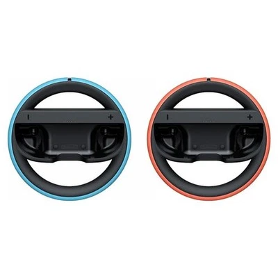 Nintendo Volante simulatore guida SWITCH 2 Wheel Pair Black Blue e Red 10015099 - Immagine 1 di 4
