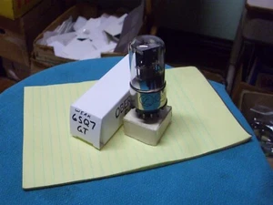 VINTAGE 1955 Cunningham 6SQ7GT, Just a "Pretty Face", IS Useable, NOT Strong! - Picture 1 of 8