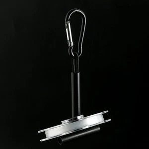 Pêche à La Mouche Tippet Bobine Supports Noir Fil De "T" supports, Taumon,Truite - Photo 1/1