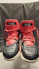 Li-Ning Way Of Wade 2 WOW size 10.5 Black Red Announcement. Used But In Good Con