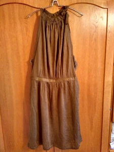 Kleid in M von Silvian Heach (Italy), Spitze, Wolle, grün / khaki, NEU - Bild 1 von 12