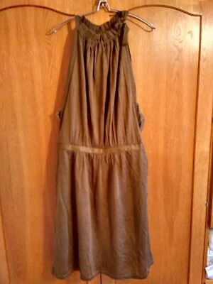 Kleid in M von Silvian Heach (Italy), Spitze, Wolle, grün / khaki, NEU - Bild 1 von 4