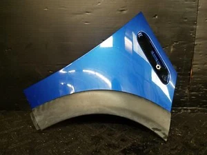 2005 MINI COOPER S FRONT PASSENGER SIDE FENDER BLUE A28 - Picture 1 of 11