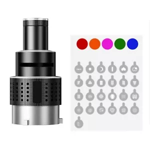 Fotoblitz Snoot Konische Linse Video Fotostudio Lichtset mit Optischer Spot6865 - Bild 1 von 7