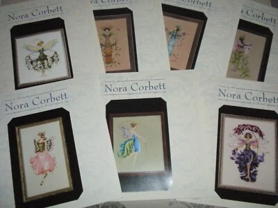NORA CORBETT MIRABILIA MILL HILL CROSS STITCH PATTERN CHART PIXIE FAIRY MERMAID