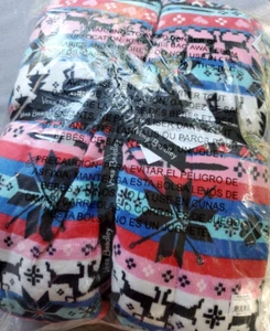 Vera Bradley Fleece Cozy Life Throw Blanket 72x50 Nordic Stripe Multi NWT SEALED - Picture 1 of 9