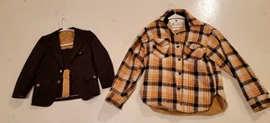 1970s Sutton & Sutton Youth Coat Size M & Child Suit Coat by Lee Wald Clothing - Picture 1 of 14