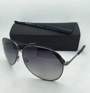 Marc by Marc Jacobs Sonnenbrille MMJ 484/S LNTWJ schwarz Ruthenium mit grau polarisiert - Bild 1 von 12
