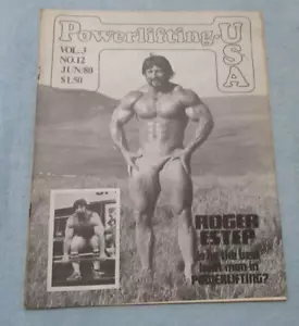 Powerlifting USA Magazine June / 1980 Volume 3 No. 12 - Roger Estep - Picture 1 of 7