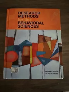 Research Methods for the Behavioral Sciences by Gravetter, Frederick J, Forzano - Picture 1 of 2