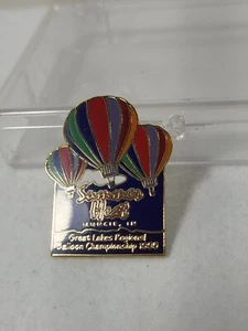 1995 Summer Heat Air Festival Muncie IN-Hot Air Balloon Championships Pin - Picture 1 of 2