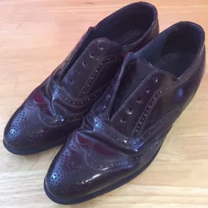 Para hombre Preston Wingtips Cuero Borgoña Cómodo EE. UU. Talla 10.5 Estrecho - Imagen 1 de 9