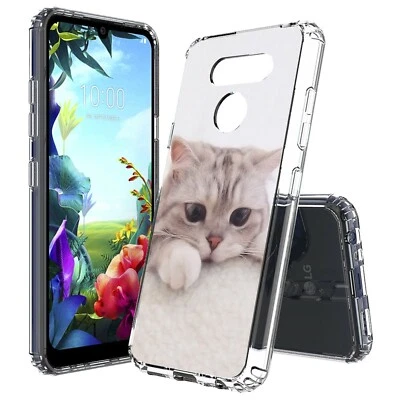 Cute Kitten 2 Slim Shockproof Hybrid Hard Cover Soft Bumper Case for LG Models - Image 1 of 4