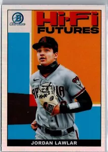 2022 Bowman #HIFI-13 Jordan Lawlar Hi-Fi Futures - Foto 1 di 2