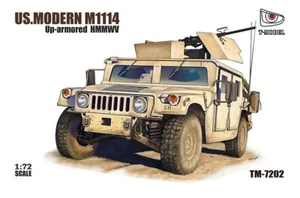 T-Model (7202) 1:72 M1114 Humvee Up-Armored Tactical Vehicle with GPK Turret - Picture 1 of 5