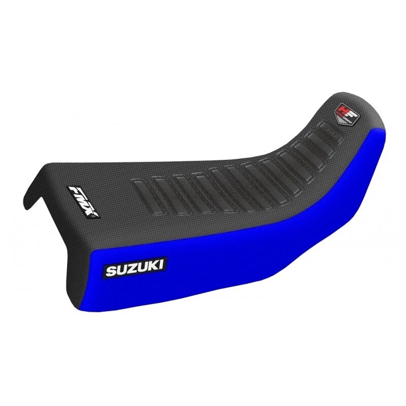 Funda de asiento FMX negra y azul HF para Suzuki DR 650S 90 - envío gratuito incluido Foto 1 de 1