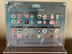 UEFA Champions league Final 2004 pins display anstecknadeln abzeichen - Bild 1 von 5