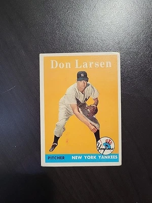 1958 年 Topps - Don Larsen #161 — 第 1/2 张图片