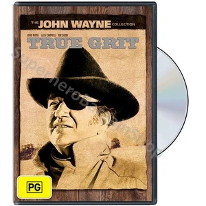 True Grit (DVD, 1969) PAL Region 4 (John Wayne, Glen Campbell, Kim Darby) SEALED - Picture 1 of 5