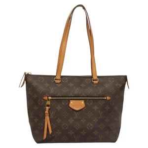 Louis Vuitton Iéna Brown Canvas Tote Bag Authentic - Picture 1 of 24