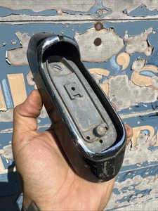 ✨ Barn Find ✨OG Buick 1938 - 1940 Tail Light Bezel & Mounting Plate Busig - Picture 1 of 17
