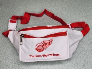 Marsupio Detroit Red Wings bianco 2 tasche - Foto 1 di 18