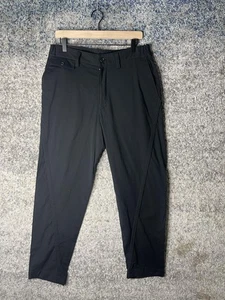 Issey Miyake Pants Mens Large Black Double Face Cotton Twist Japan Totokaelo New - Picture 1 of 8