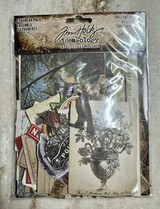 TIM HOLTZ Idea-Ology *HALLOWEEN EPHEMERA PACK* 2023 Raven Apothecary 143 Pcs NEW - Picture 1 of 4