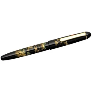 Pluma Estilográfica Platino #3776 Siglo Kaga Hira Maki-e SANSUI 14K Oro Nuevo en Caja M Nueva - Imagen 1 de 1