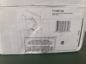 Delta T11867-SS Ara 4 1/2" Three Function Diverter Valve Trim - Picture 1 of 4