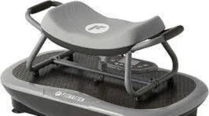 New FITNATION Rock N' Fit SV Echelon Vibrating Exercise Machine, Black, Green - Picture 1 of 8