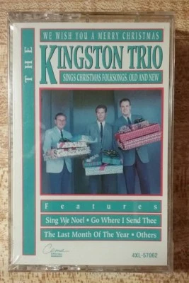 The Kingston Trio - We Wish You A Merry Christmas - 1989 - Cassette Tape - Image 1 of 2