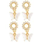 2 Pairs  Stud Earrings Women Butterfly Earrings Women Earrings Girl Ear Jewelry