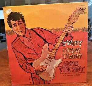 Gene Vincent Twist Crazy Times French Pressing 1976  Stereo - Picture 1 of 3