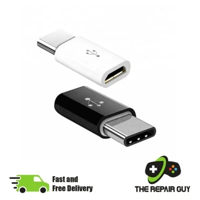 Micro USB Female to Type C Male Converter USB-C Adapter Converter Adapter UK  - Image 1 of 3
