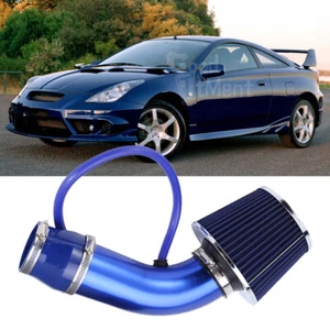 Sistema de manguera de tubo de inducción de filtro de admisión de aire frío para automóvil de 3" 76 mm para Toyota Celica - Imagen 1 de 18