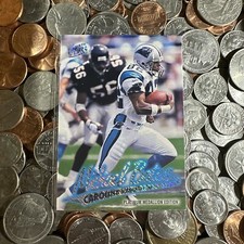 1997 Fleer Ultra Platinum Medallion Edition Michael Bates Carolina Panthers